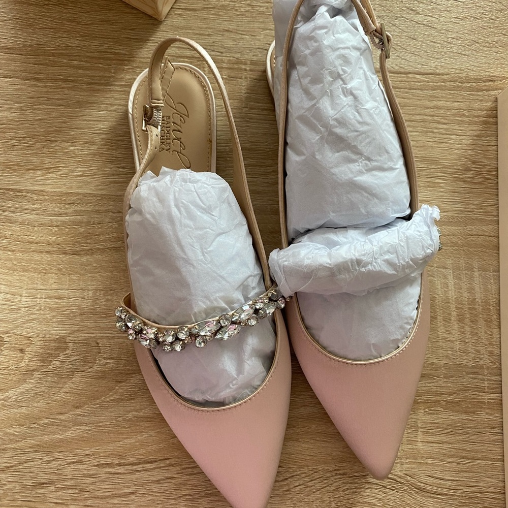 badgley mischka Women's Bambi Evening Flat